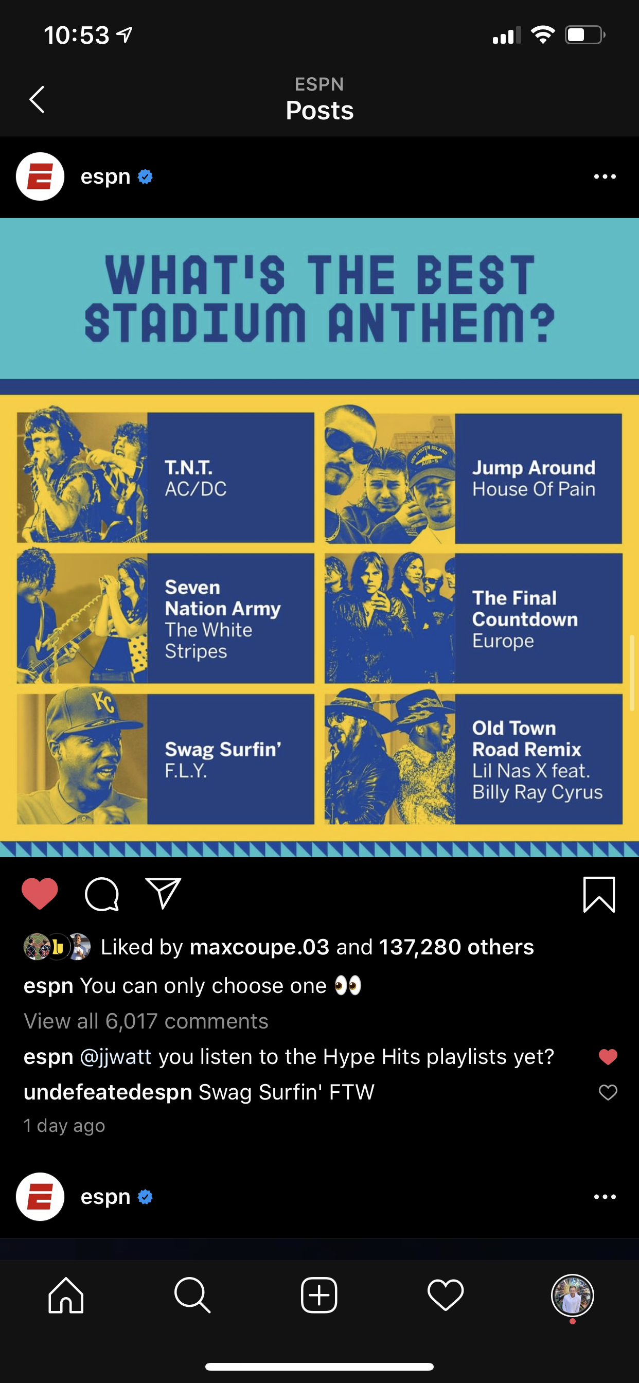 Hype Hits social screenshot